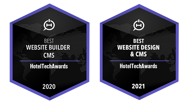 hotel tech awards - Web Design CMS 2020 and 2021