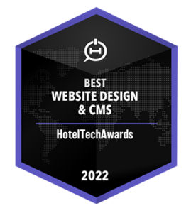 web design hotel tech awards 2022 badge 300px