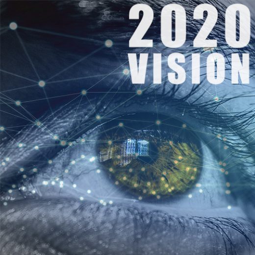 Obraz z obrazem oka 2020